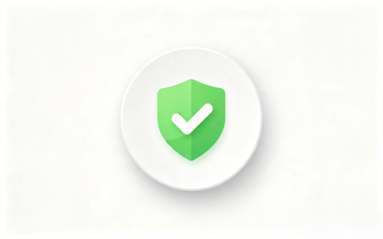 Green shield with a checkmark icon representing safety and safeguarding, symbolising the CQC safe domain evidence in CareKudos.